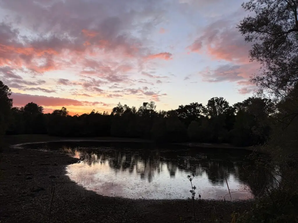Forge in France - sunset