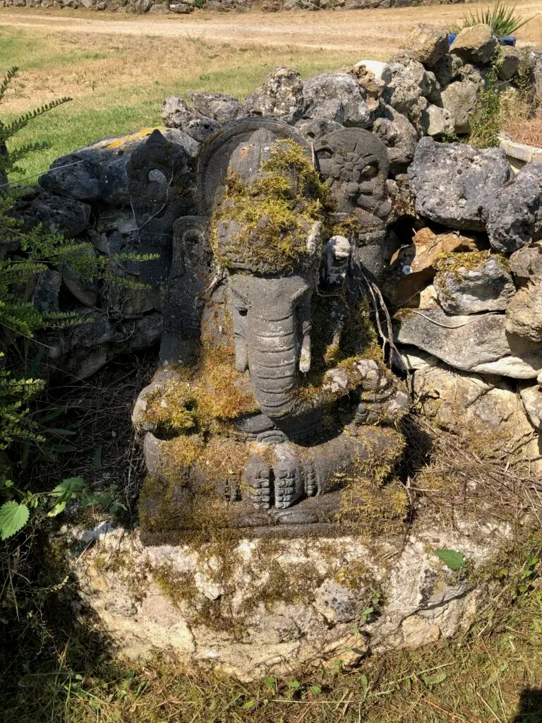 Forge in France statue d'éléphant ganesh forgeinfrance