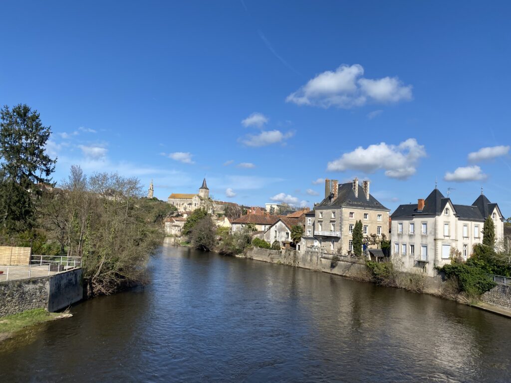 Forge in France close to the bridge in Montmorillon
