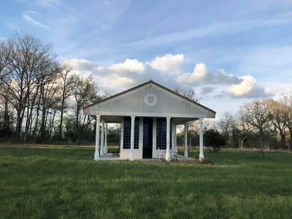Forge in France Greek Temple